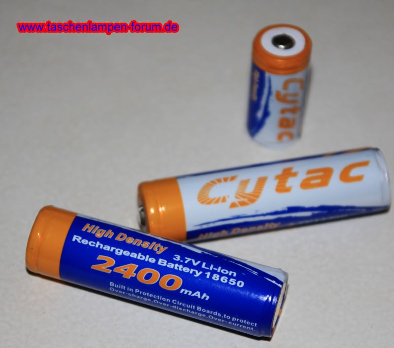 Cytac Lithium Ionen Akkus