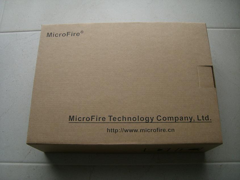 Microfire Verpackung