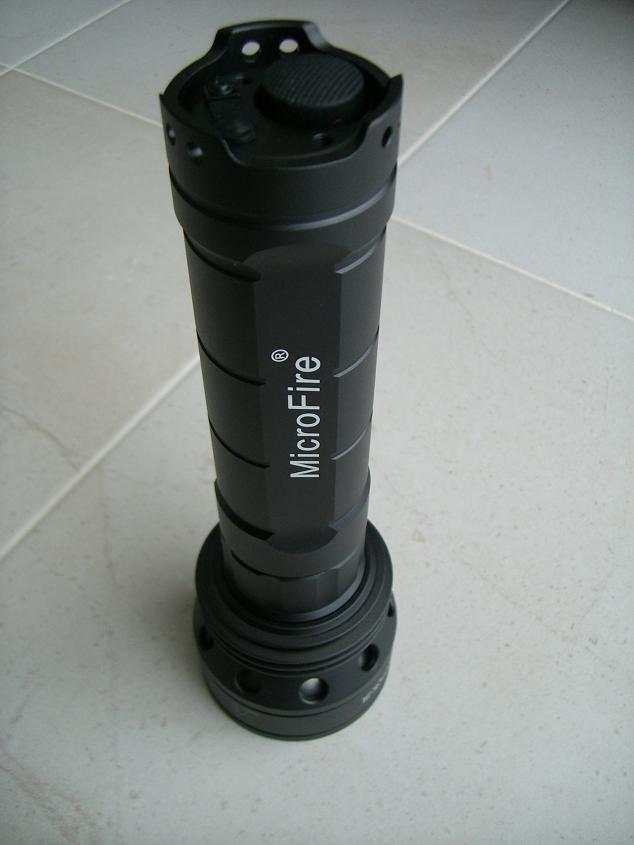Microfire Warrior K3500, von oben