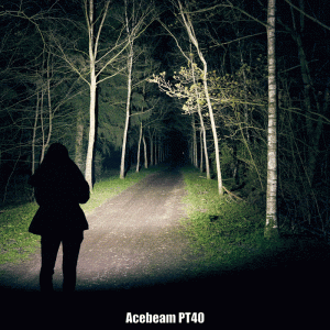 Acebeam PT40 Review Beamshots