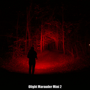 Olight Marauder Mini 2 Sofirn HS43 Red Light_low