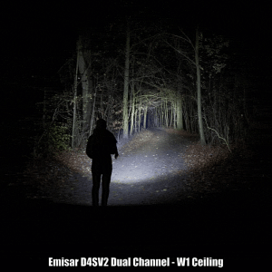 Olight Marauder Mini 2 Spot Emisar D4SV2 W1 Spot_low