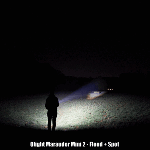 Olight Marauder Mini 2 Spot Flood Red